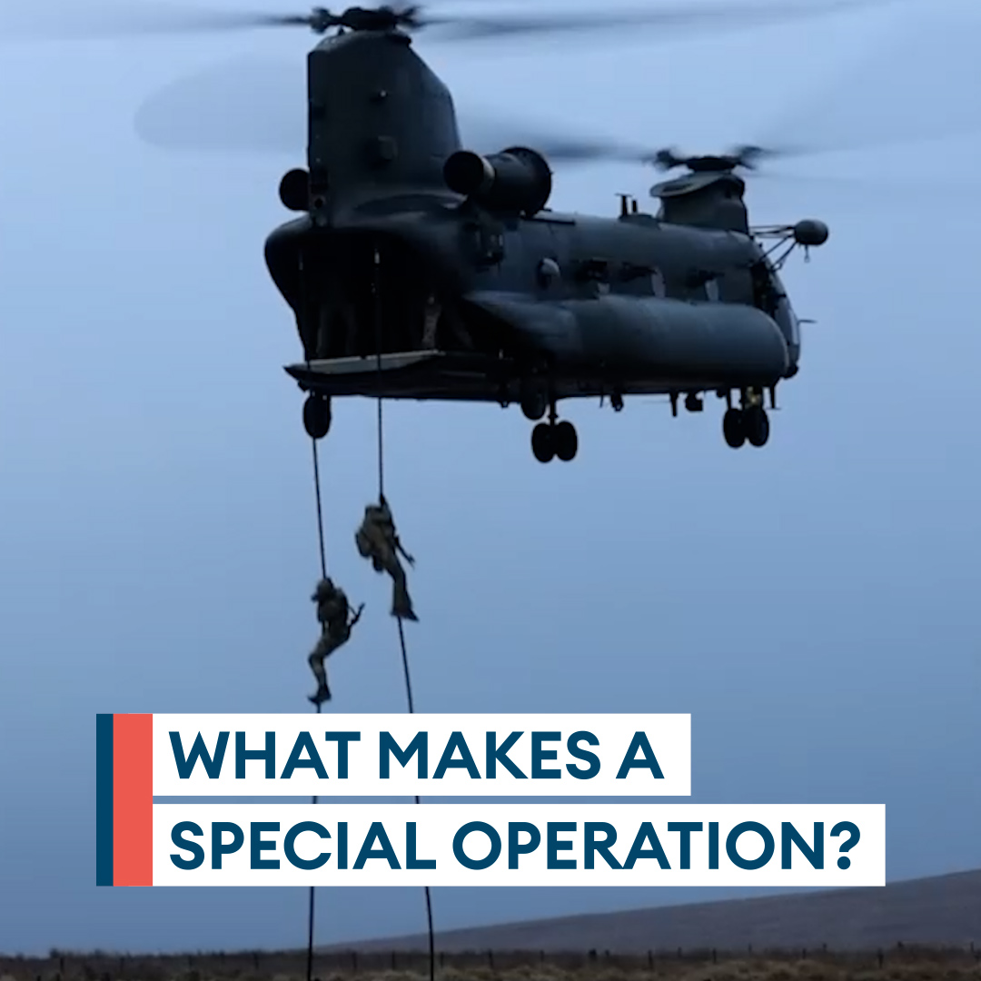 Fast-roping from Chinooks, seizing objectives in minutes A joint force of UK military personnel, primarily Royal Marines and British Army Rangers have completed the final step in preparing for a key Nato role Watch in full 🔗⬇️