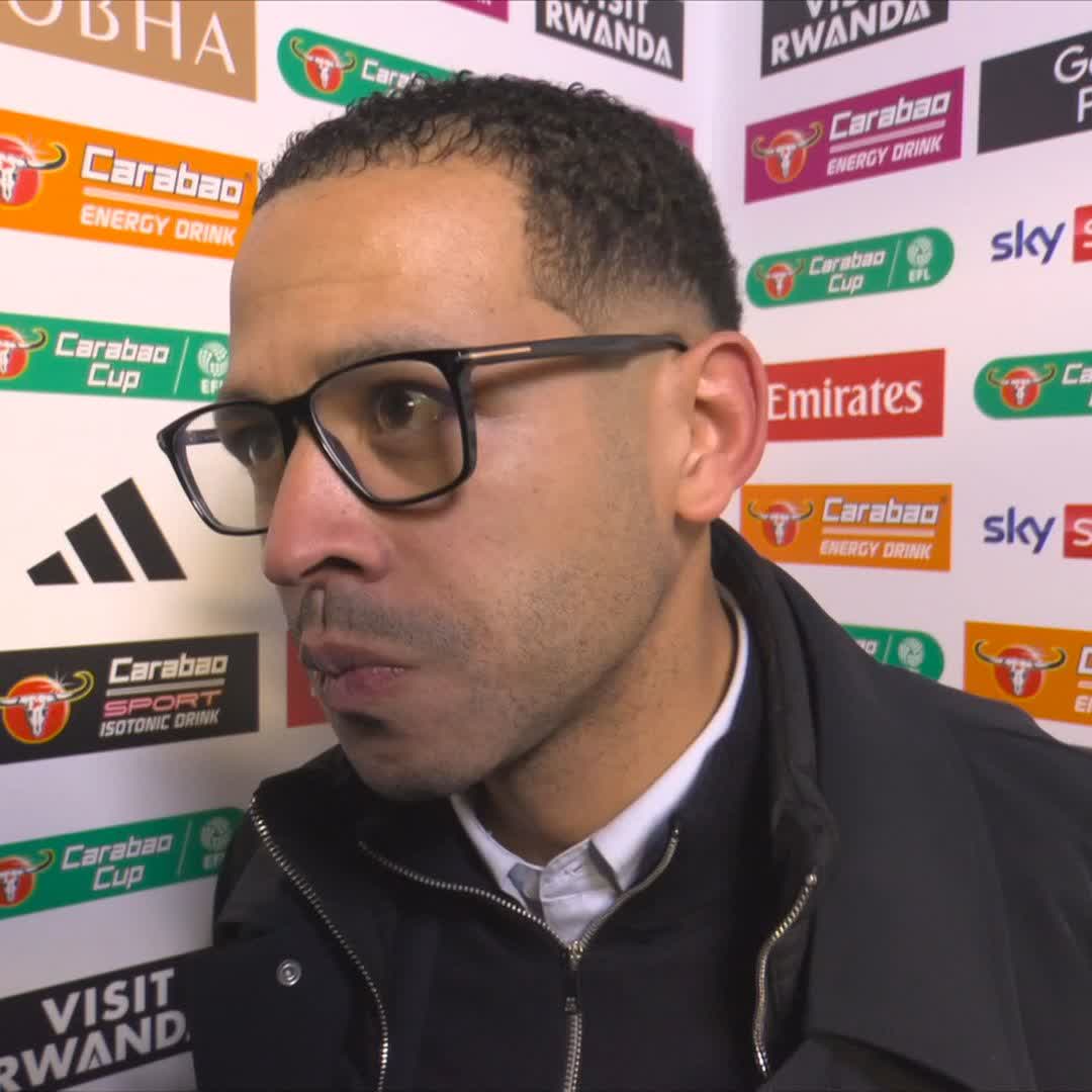 "Not many teams come here and put on the level of performance that we have tonight" Liam Rosenior reacts after Chelsea's Carabao Cup semi-final defeat to Arsenal 🎙️