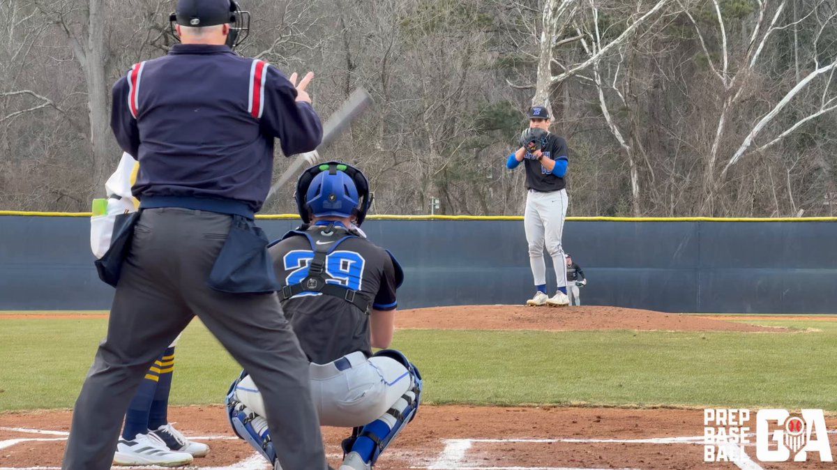Sound up. 2026 OF Martin Shelar hunts the 2k 94 MPH FB and doesn’t miss. Touches every bit of this to dead CF for the loud 💣 Some of the best power in Prep Baseball Georgia ‘26 class. Mississippi State Baseball commit. Shooter Hunt || #GAHS26