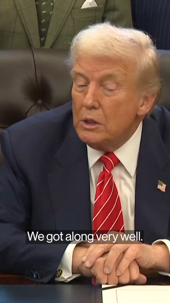 President Trump says he “got along very well” with Colombia’s President Gustavo Petro following their meeting at the White House. The meeting comes as both countries look to reset a once-close Washington–Bogotá relationship that has deteriorated over the past year