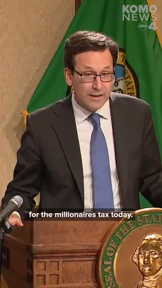 Washington state Democrats in the House and Senate have introduced a pair of bills to tax the state's highest earners. Senate Bill 6346 and House Bill 2724 would create an income tax for Washingtonians who make more than a million dollars each year at a rate of 9.9%. Washington Gov. Bob Ferguson said he agrees with a lot of the bill, but that there's still work to do. Full story here: #komo #komo4 #komonews #komo4news #seattle #washington #democrats #republicans #millionaire #millionairetax #wealthtax #olympia #ferguson