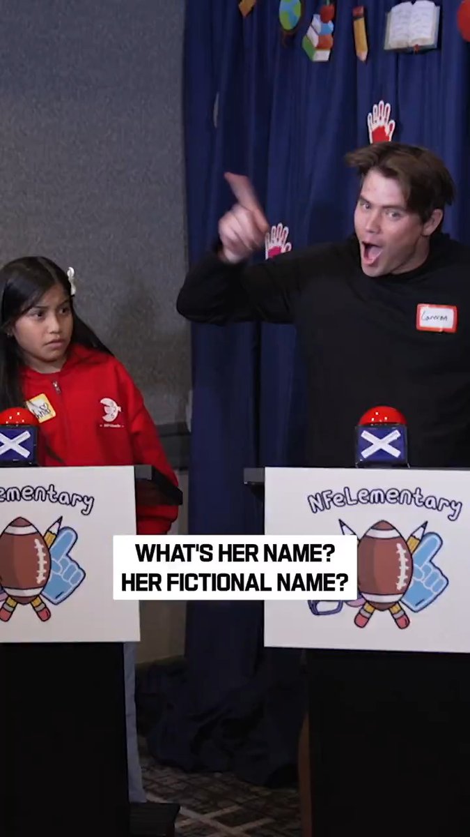 .Cameron Dicker put his knowledge to the test against elementary school students on NFeLementary 😂 Mary Crippen Pro Bowl Games -- 8pm ET on ESPN Stream on NFL+ and ESPN App