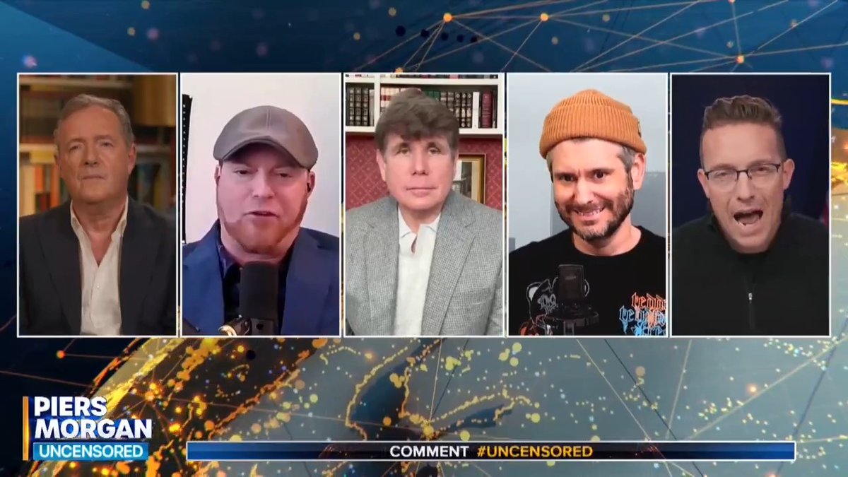 "What is a black hole narcissist?!" Brian Shapiro defends his friend Don Lemon against Benny Johnson. Watch more👇 📺 Piers Morgan | Pushing The Limits With Brian Shapiro | Benny Johnson