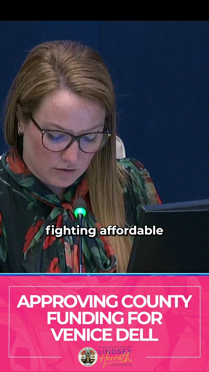 The only way to end homelessness is to create homes. Venice Dell just received $3 million from LA County, while the City has spent more than $1 million fighting this affordable housing project. The City is fighting housing -- we're funding it.