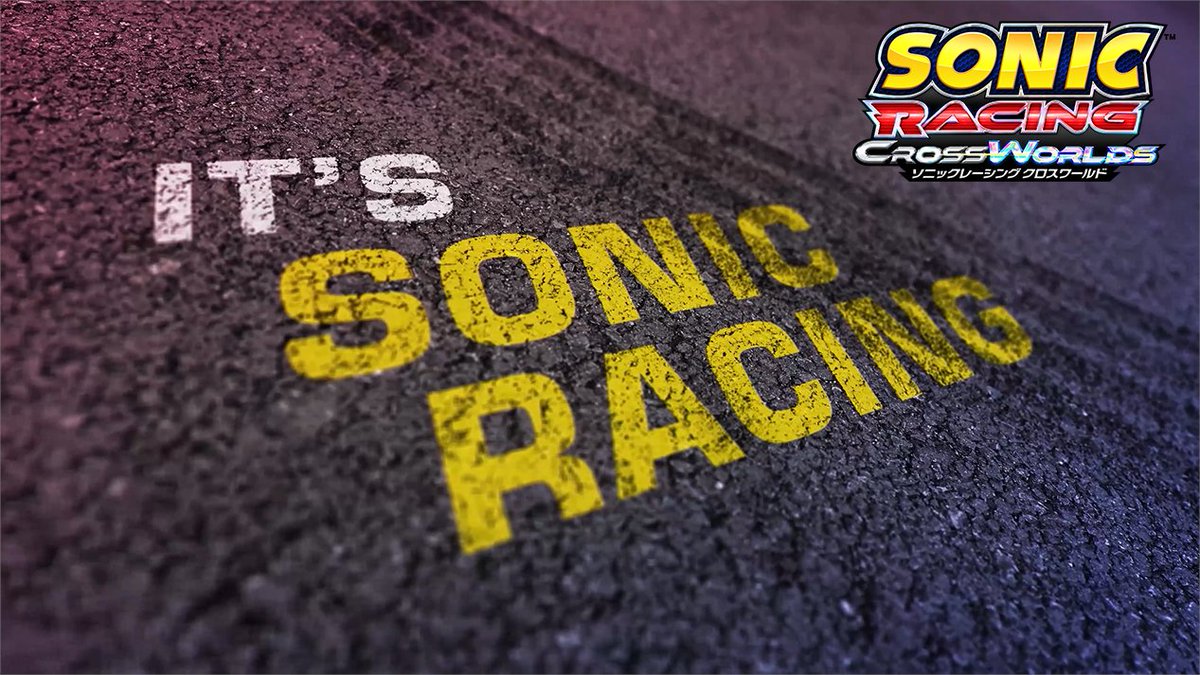 / 『ソニックレーシング クロスワールド』 メインテーマ リリックビデオ公開!📺 \ 「Sonic Racing - Cross the Worlds -」 歌唱: James Bourne 作編曲: Takahiro Kai サビで思わず歌いたくなるキャッチーな楽曲🎤 様々な世界を駆け巡るゲーム映像にもご注目ください✨ #ソニックレーシングCW