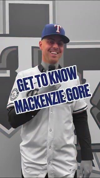 The hard hittin' questions with MacKenzie Gore 🤠