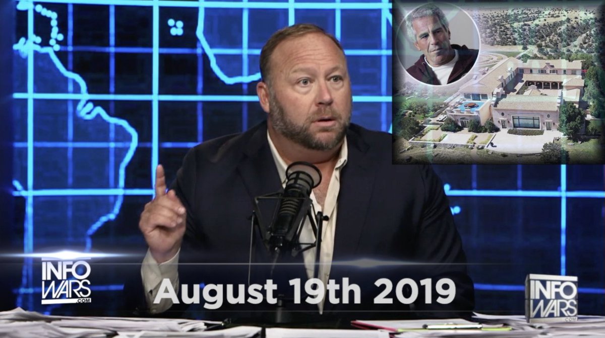 ALEX JONES EXPOSED EPSTEIN’S CLONING FACILITY IN 2019 Before the Epstein files were ever released, Alex Jones publicly alleged that Epstein was running a secret cloning operation. » ɢᴇᴛ ᴛʜᴇ ᴀᴘᴘ: