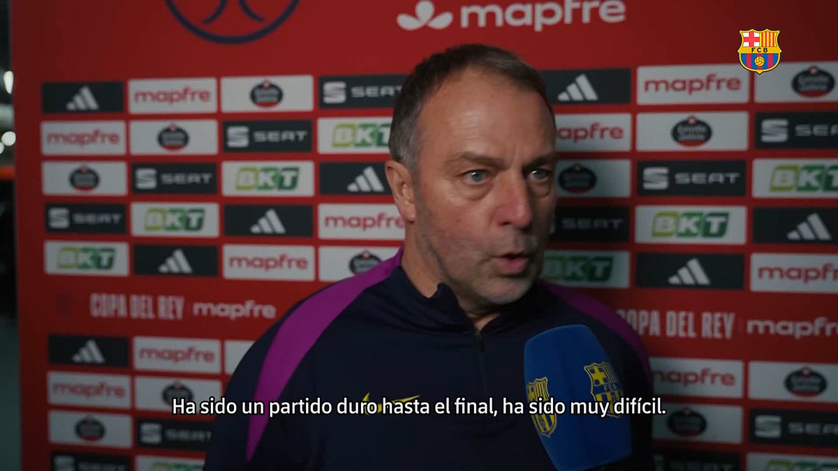 🗣️ La opinión de Hansi Flick sobre el #AlbaceteBarça
