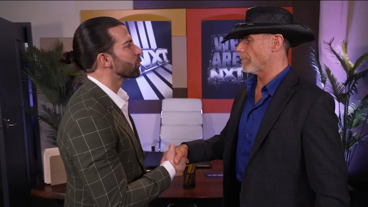 .Shawn Michaels has named Robert Stone the new INTERIM General Manager of NXT! 🤩