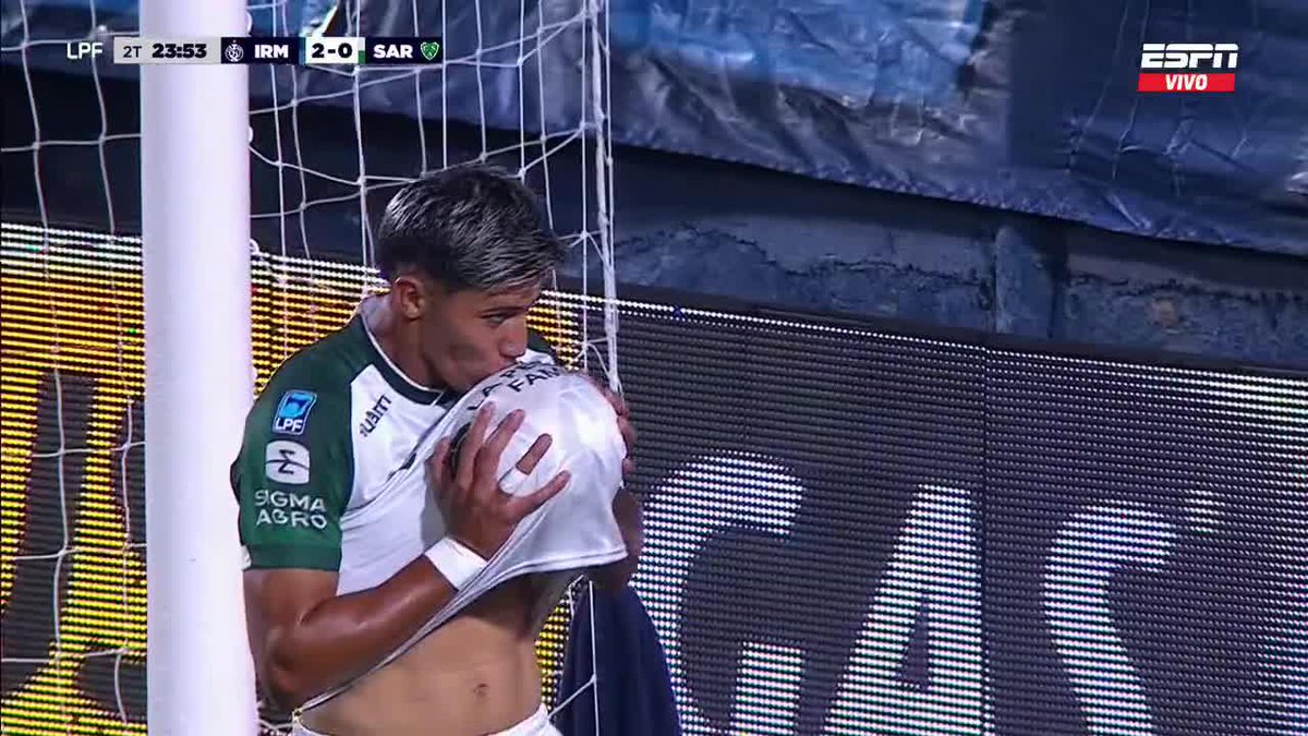 🇨🇴 ASISTENCIA de Jhon Rentería. El colombiano la puso para el descuento de #Sarmiento para el 2-1 en su visita a #IndependienteRivadavia, al 69’