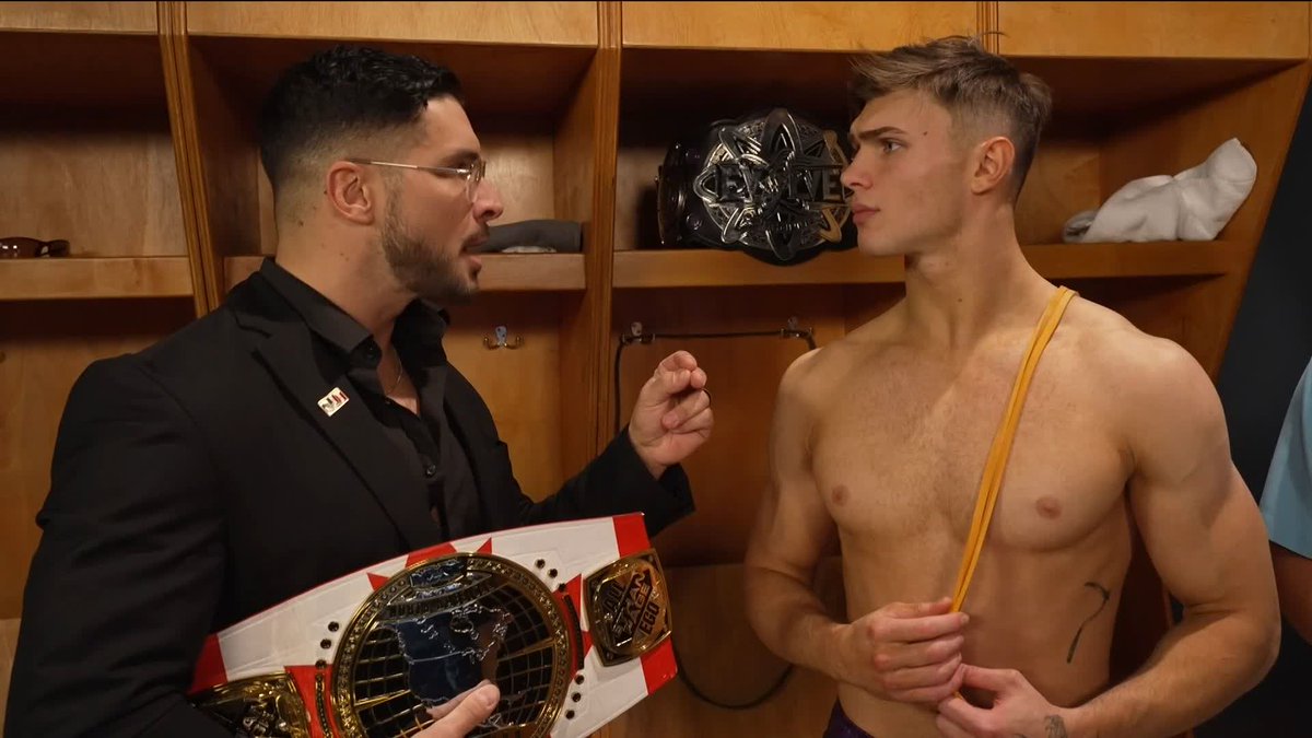 "Do not rush into anything." 👀 “All Ego” Ethan Page with some advice for Jackson Drake and The Vanity Project!