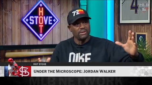 “The expectations were really high for him…” Harold Reynolds and Matt Vasgersian discuss Jordan Walker's development over his first three Big League seasons.