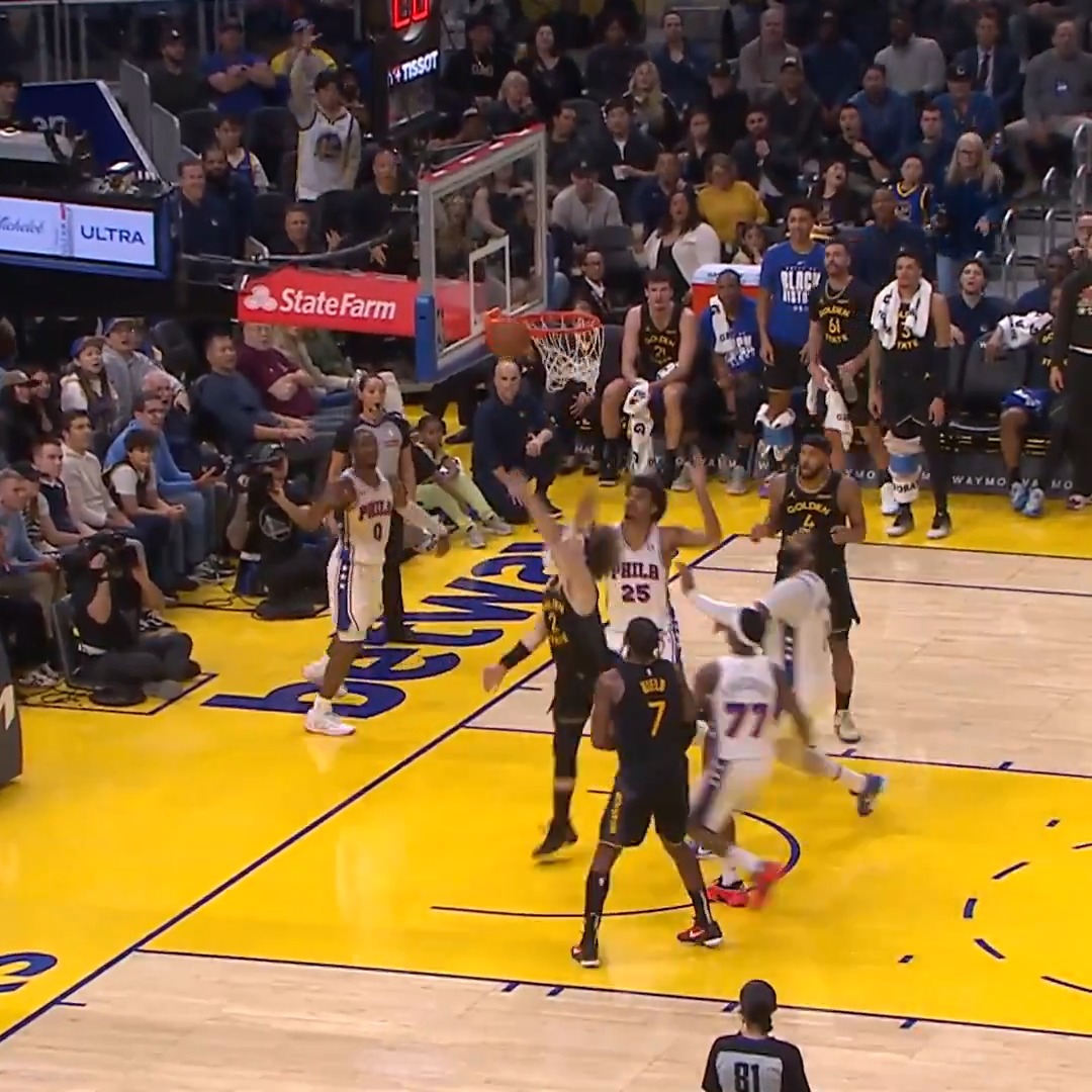 Just like they drew it up 😅 📺 NBC Sports Bay Area & CA