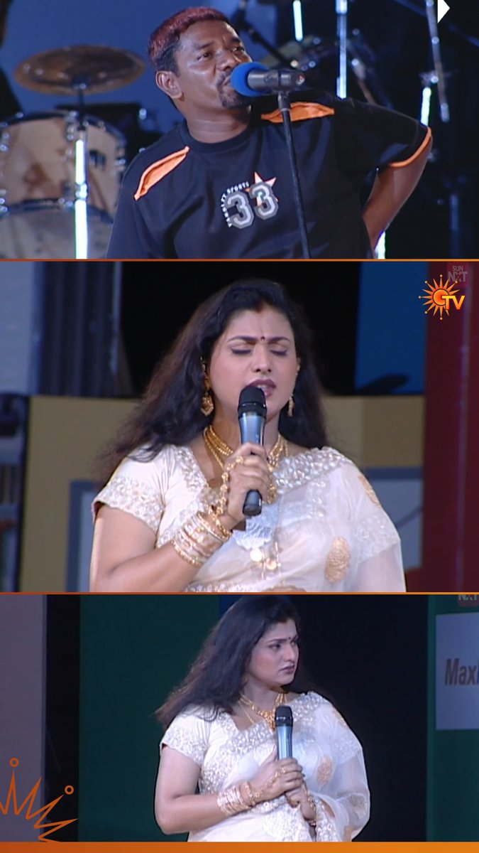 Throwback to actor Karunas hilariously translating Tamil proverbs into English with actress Roja. #SunTV #SunTVThrowback #Karunas #Roja