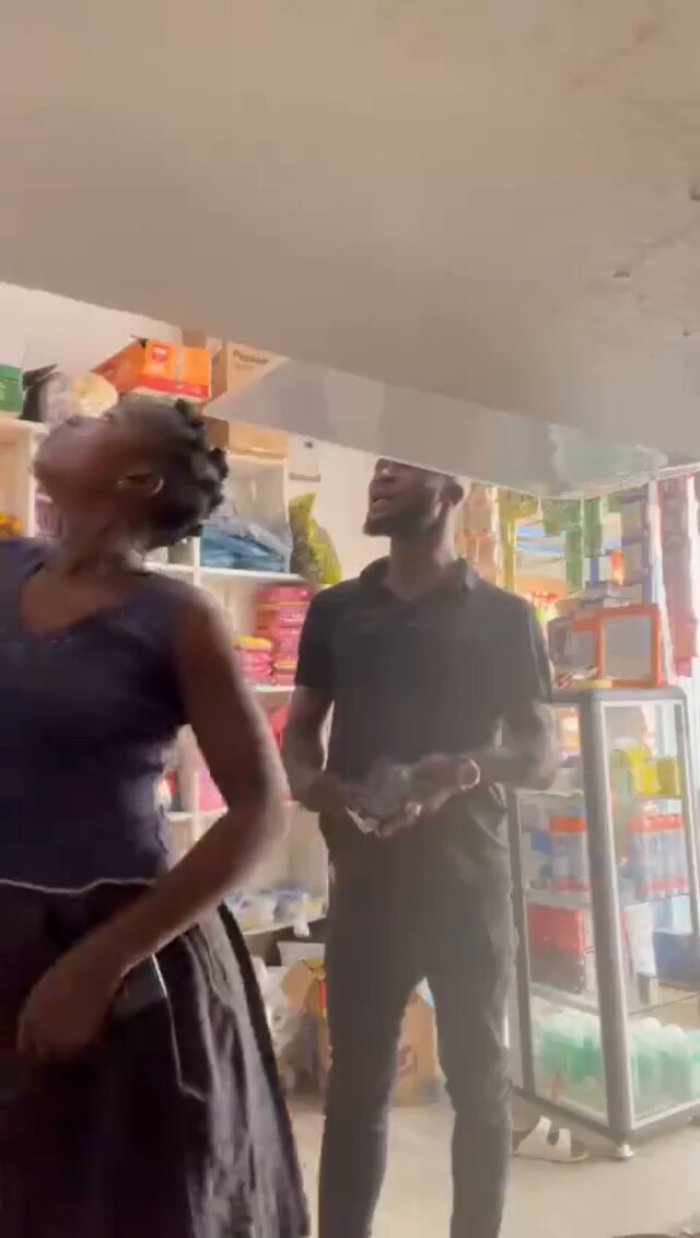 A man is being sought by the store owner after he rushed into a provision store and stole money kept in a container moments after sending the shop attendant away to inquire about the price of an item.