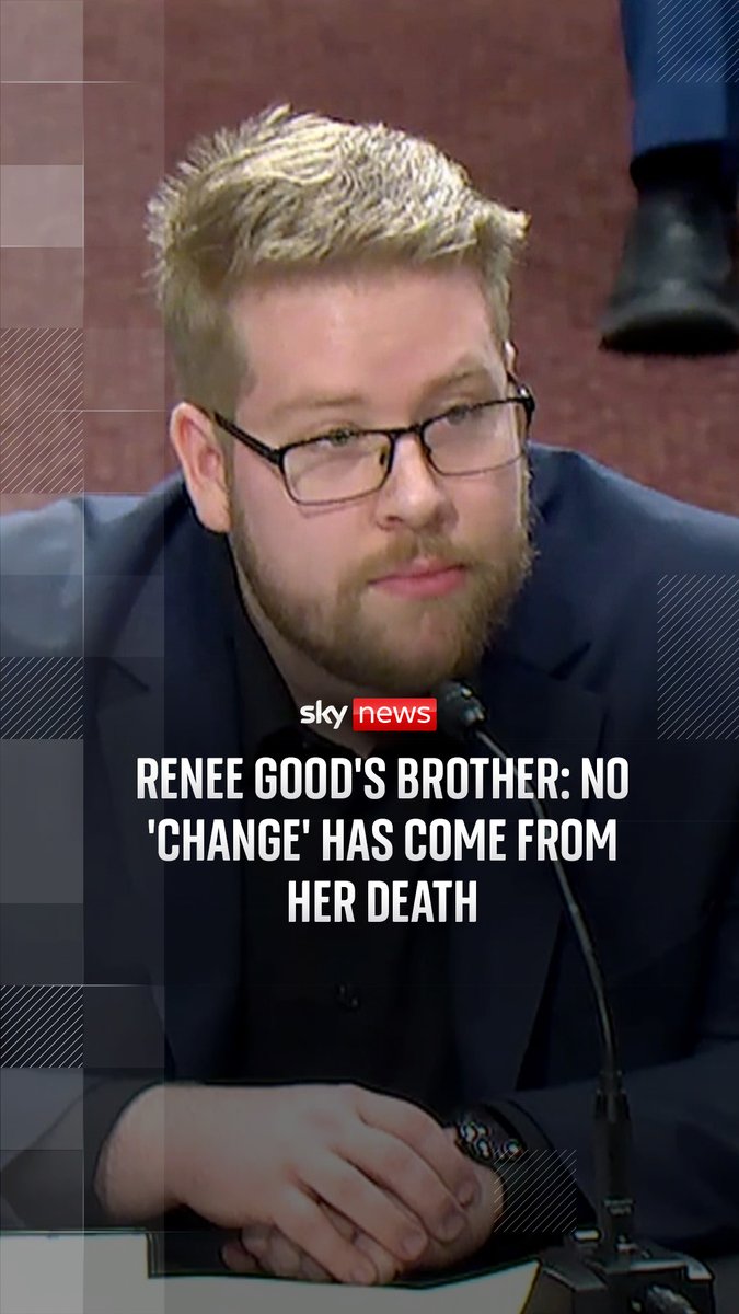 Luke Granger, the brother of Renee Nicole Good, said the scenes from Minneapolis are 'changing the community'.