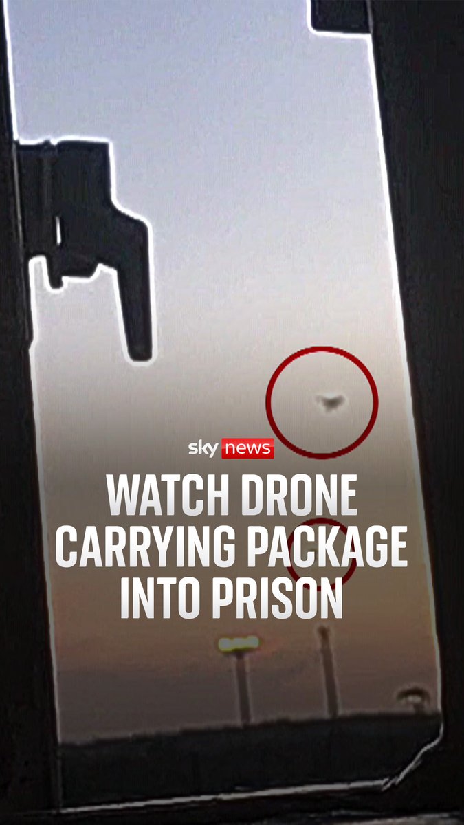 Specialised gangs piloting drones to fly drugs and weapons into prisons are working up and down the country to 'beat' the system, the governor of HMP Manchester has told Sky News. Read more from Mollie Malone ➡️