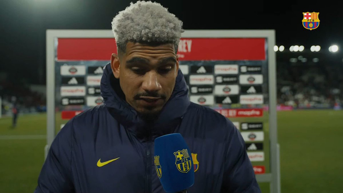 ❝ We're in semifinals which is important ❞ Ronald Araujo