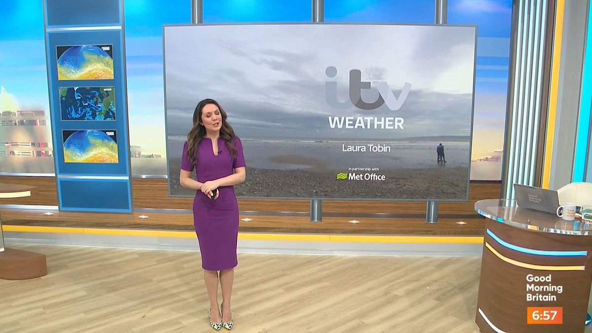 It will be dry in the south with rain and snow in the north. Laura Tobin. has the forecast and the outlook for the week ahead.