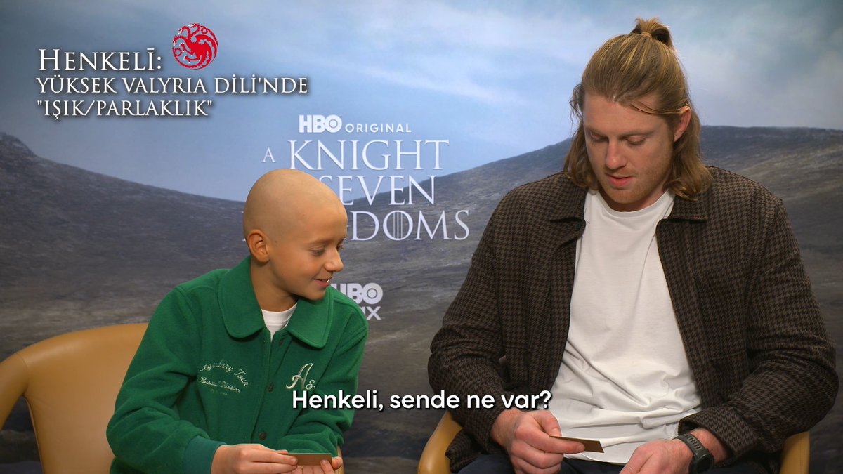 Dunk ve Egg'e dil şoku: İtalyanca mı, Almanca mı, Yüksek Valyria dili mi? A Knight of the Seven Kingdoms yeni bölümüyle bu haftaya özel 6 Şubat Cuma HBO Max'te.