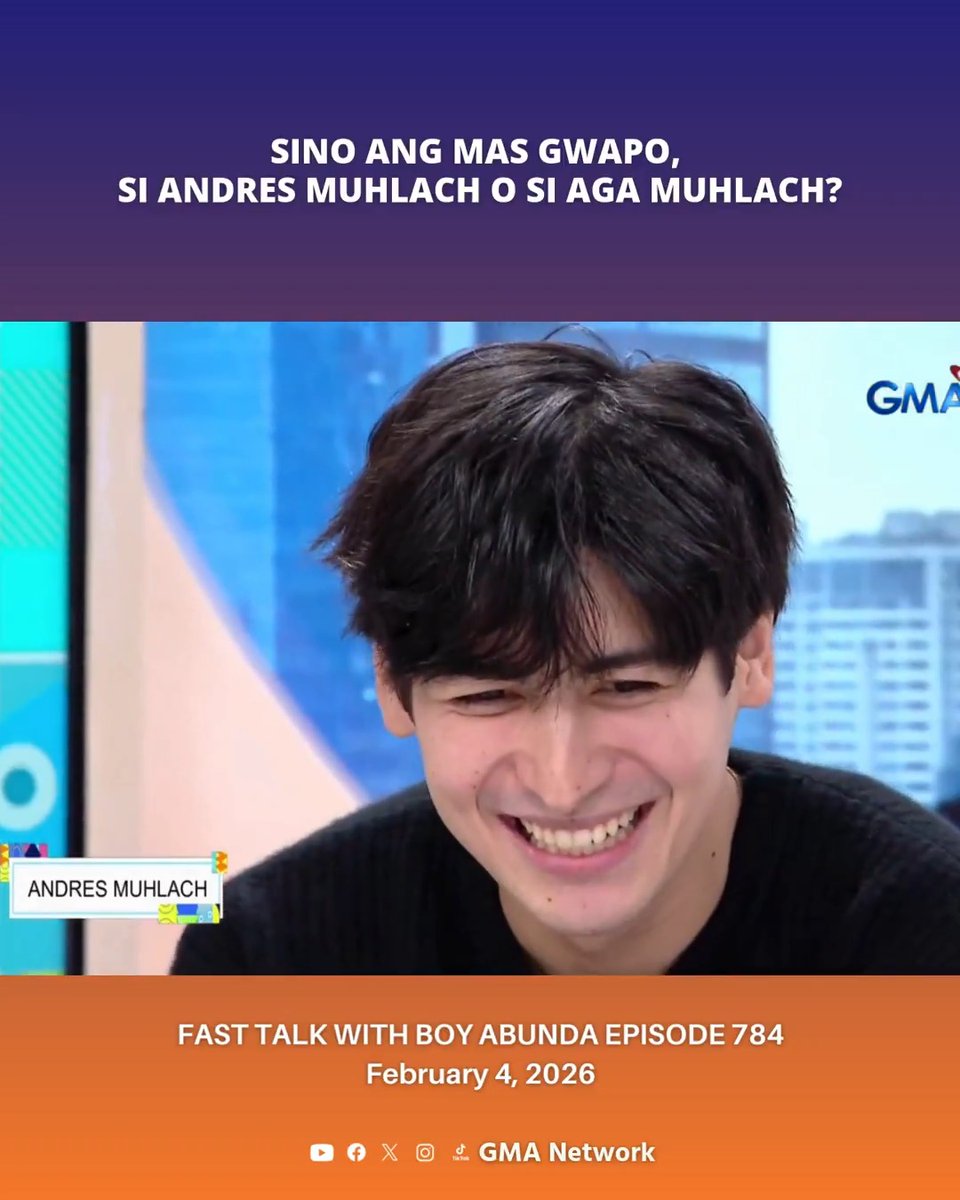 #FastTalkWithBoyAbunda #Highlights: Andres Muhlach, first time sa GMA at first time mag-interview sa studio! Ibinahagi rin ni Andres kung paano siya bilang kaibigan at kung sino ang mga Kapuso friends niya. #FTBAAndresMuhlach #AndresMuhlach