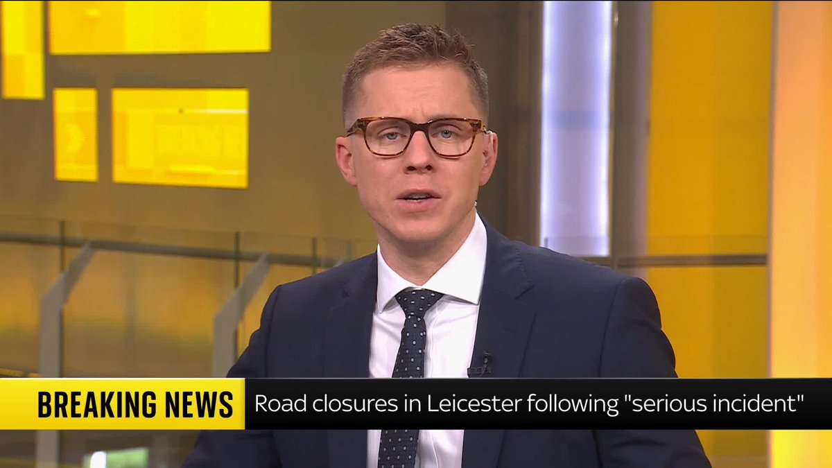 BREAKING: A "very serious incident" has occurred at a Leicestershire university campus. Roads in Leicester city centre have been closed following reports of an incident at the De Montfort University campus, the Press Association reports. 📺 Sky 501/YT