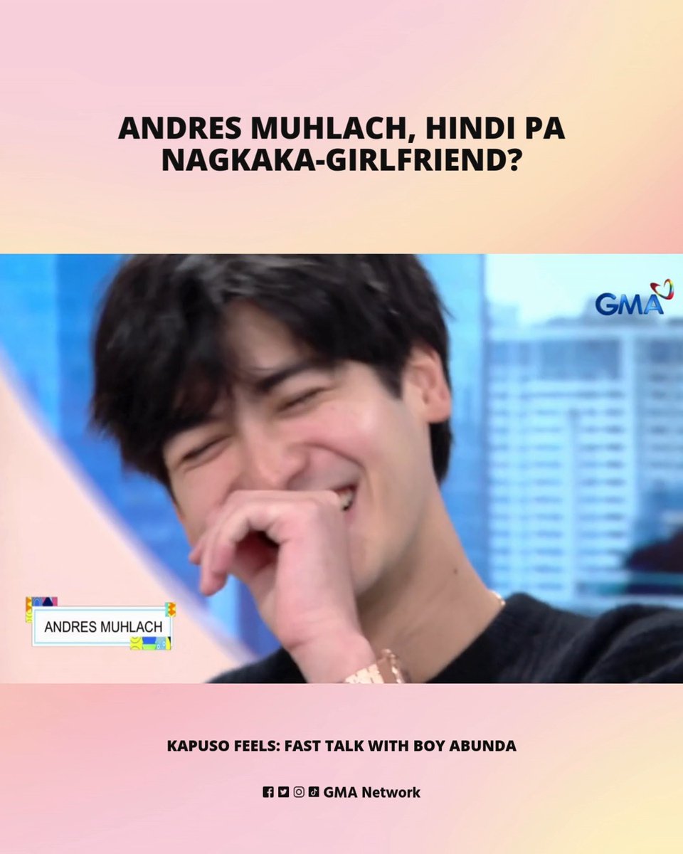 #KapusoFeels: Itabi niyo, ako na 'to! 🙋🏻♀️ -admin #FastTalkWithBoyAbunda #AndresMuhlach