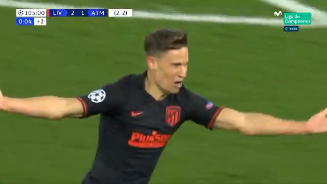 El portero del Betis en Copa es Adrián San Miguel. Marcos Llorente le conoce bien.