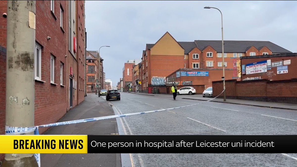 BREAKING: Police say an 18-year-old man has been arrested in relation to a serious incident at De Montfort University. Leicestershire Police have confirmed a murder investigation is underway in a statement published on X. Latest: 📺 Sky 501 and YouTube