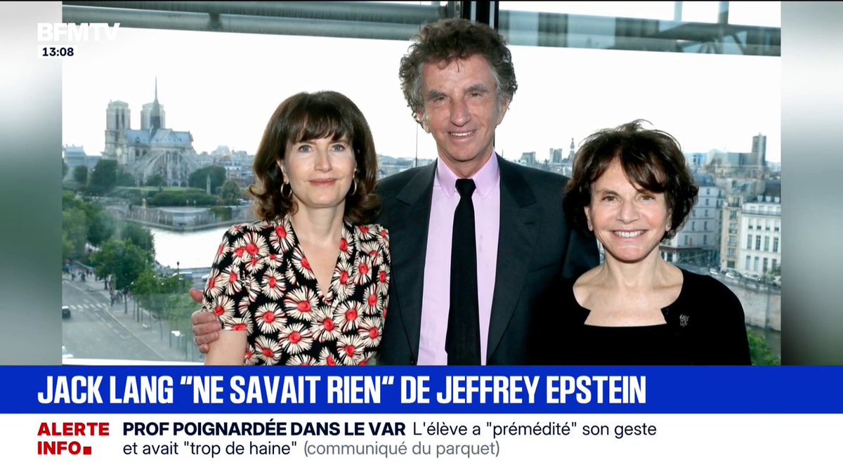 Jack Lang assure, sur BFMTV, qu'il n'était "pas un ami" du financier américain, Jeffrey Epstein