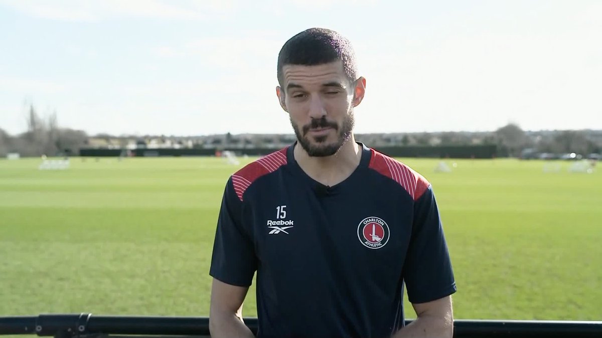 "I can't wait for the first game at The Valley" 😅 Conor Coady is in good spirits following his January move to Charlton 🔴