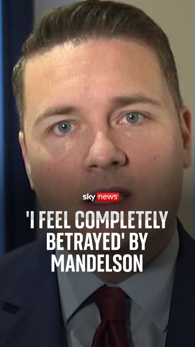 Wes Streeting tells Sky News Peter Mandelson must face 'consequences' and not be let 'off the hook' over Epstein