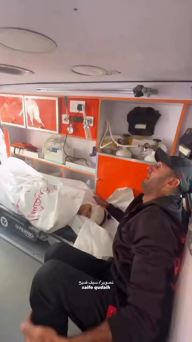 A father devastated by losing both of his only two daughters in the ongoing Israeli airstrikes on the Gaza Strip.