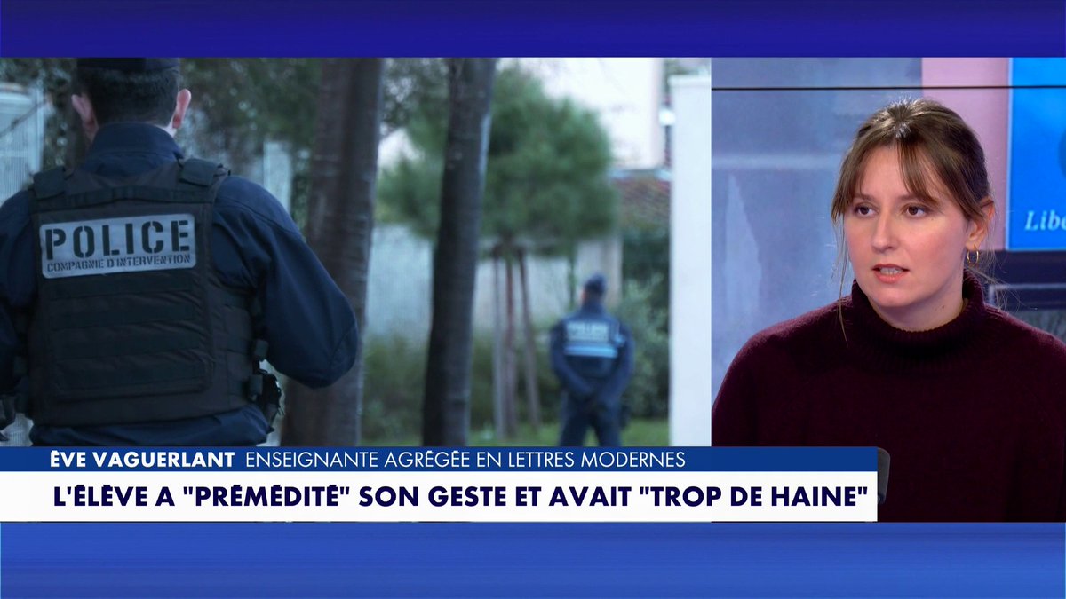 Professeure poignardée à Sanary-sur-Mer : «On peut multiplier les rapports sur un élève, une fois sur deux ça n'est suivi d'aucun effet», affirme Eve Vaguerlant, enseignante agrégée en lettres modernes, dans #180MinutesInfo