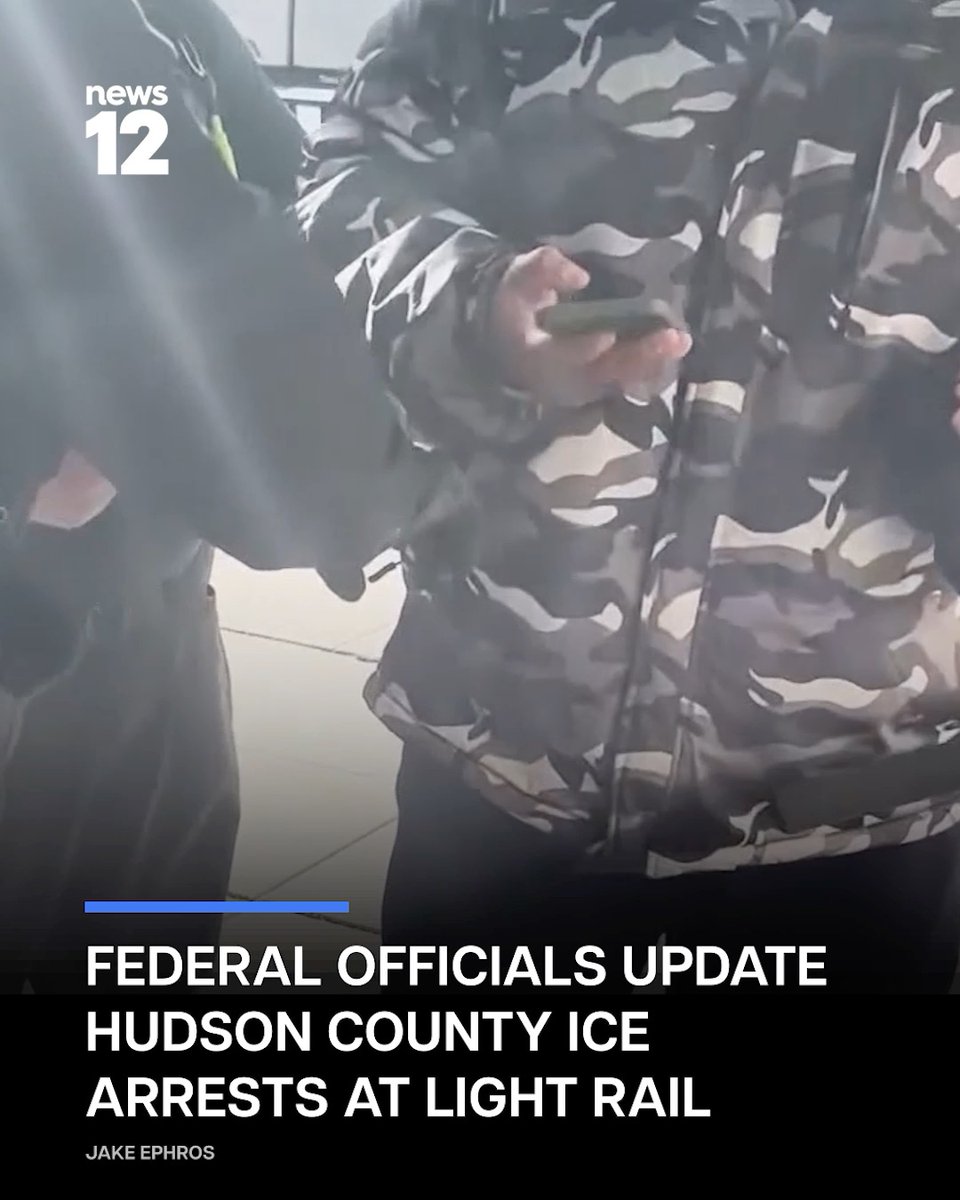ICE ARRESTS: Federal officials say immigration agents arrested 10 people in Hudson County, including some accused of reentering the U.S. after deportation. READ MORE: #News12NJ #HudsonCounty