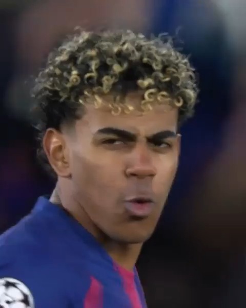 Yamal’s reaction 😮‍💨 #UCL