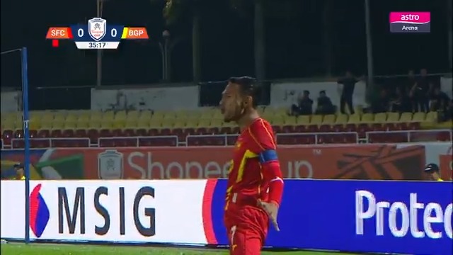 Siapa lagi kalau bukan Faisal Halim! 💊 Jaringan kapten Selangor FC, menjadi pemisah diseparuh masa pertama. #ShopeeCup