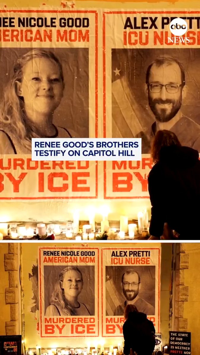 The brothers of the Renee Good testified on Capitol Hill as several more federal prosecutors in Minneapolis plan to resign.