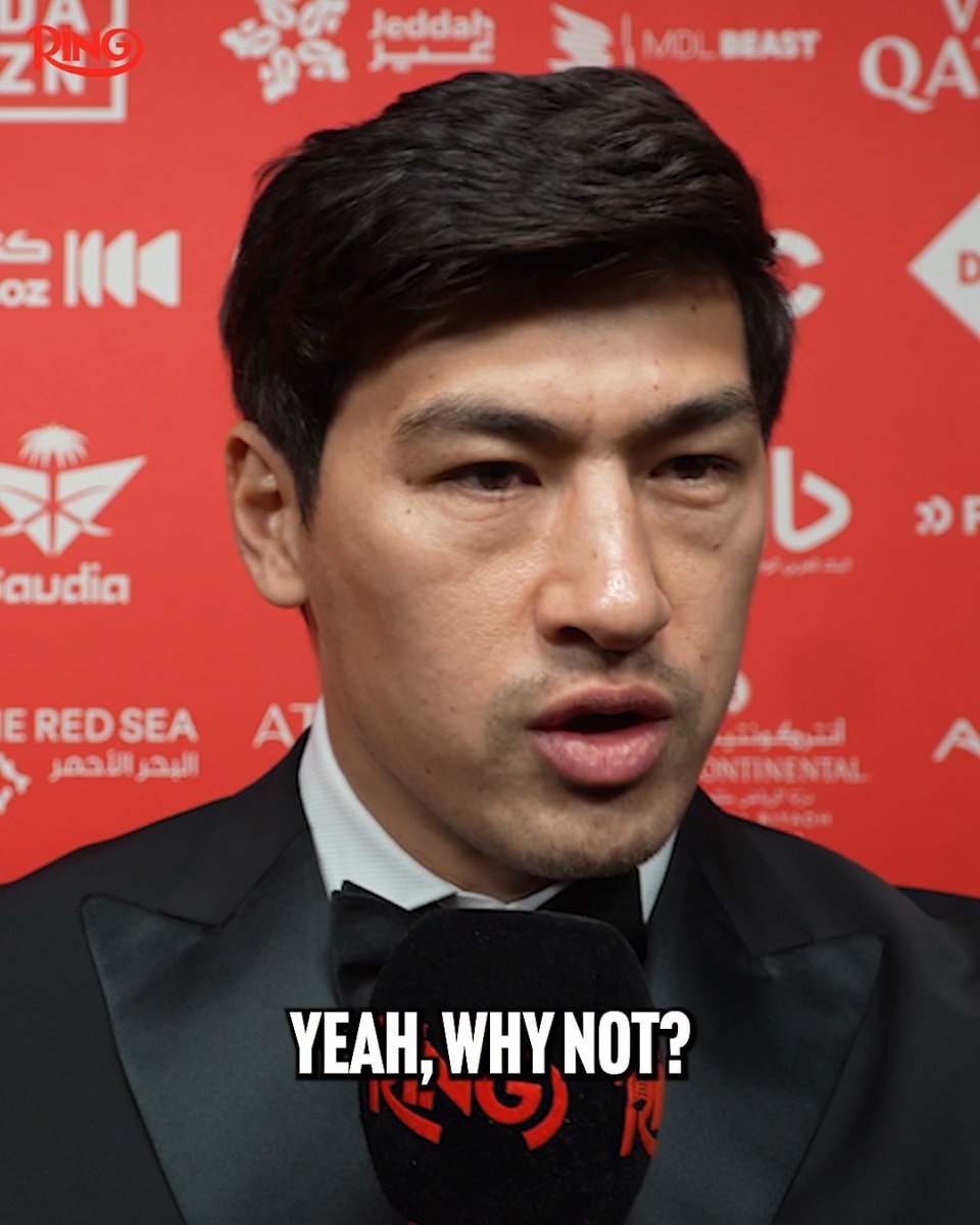 Ring and unified light-heavyweight champion Dmitry Bivol expresses his desire to The Ring to win another world title in another weight class 👀 Step into The Ring and check out the new features on our website and app FREE 🔥➡️
