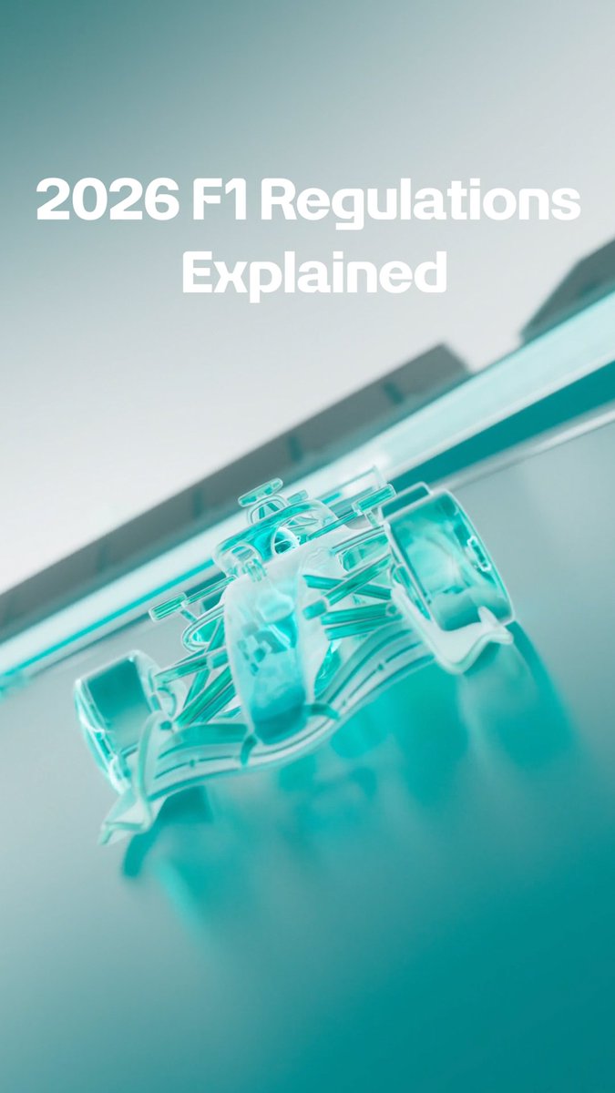 ICYMI: F1 in 2026 has some different looking cars 🤩 Here’s everything you need to know about the new chassis regulations and what they mean for the grid this year.