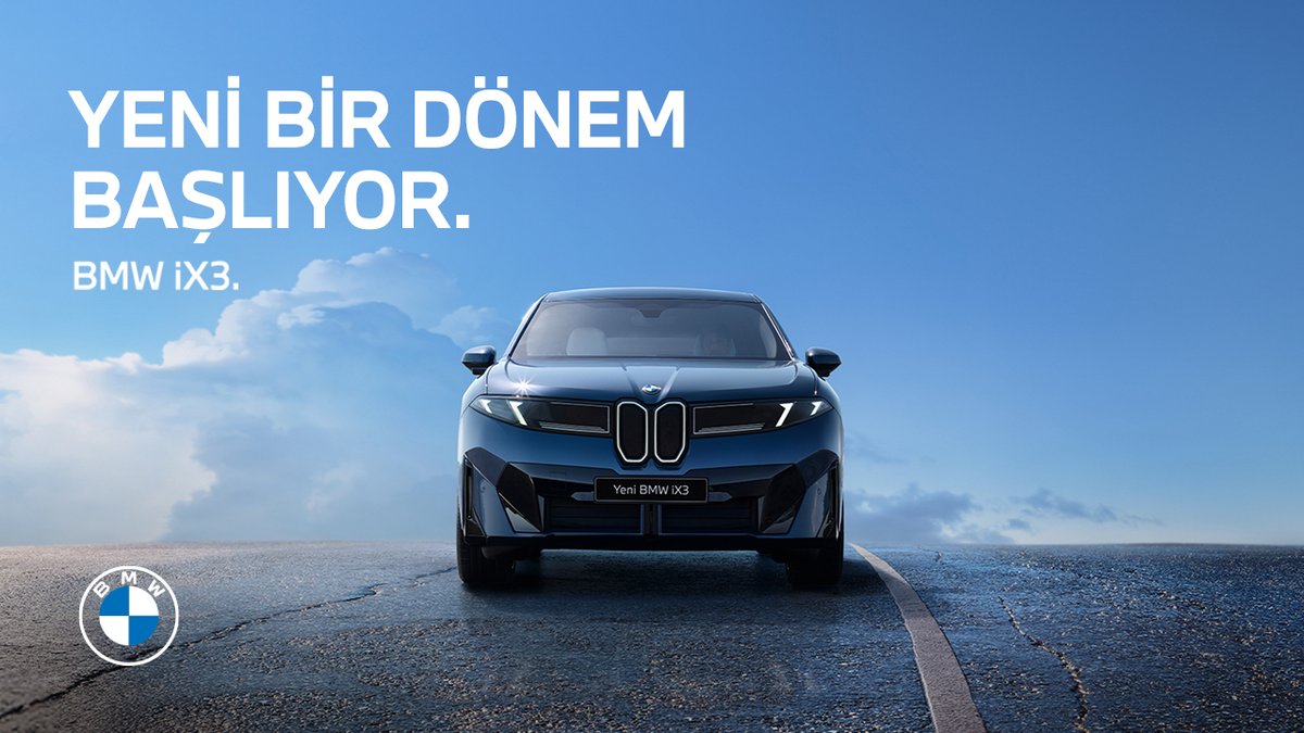 YENİ BİR DÖNEM BAŞLIYOR. BMW iX3. Yepyeni bir sürüş deneyimi ile tanışın. Daha sezgisel, daha dinamik, her zamankinden daha BMW. #BMWiX3 #NeueKlasse
