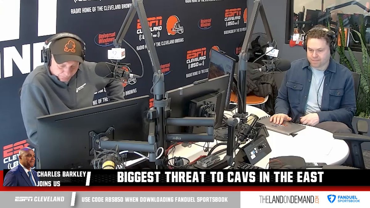 "I would have to say this, the Cavs are the favorites in the East right now," - Charles Barkley reacts to the Cavs trading for James Harden.