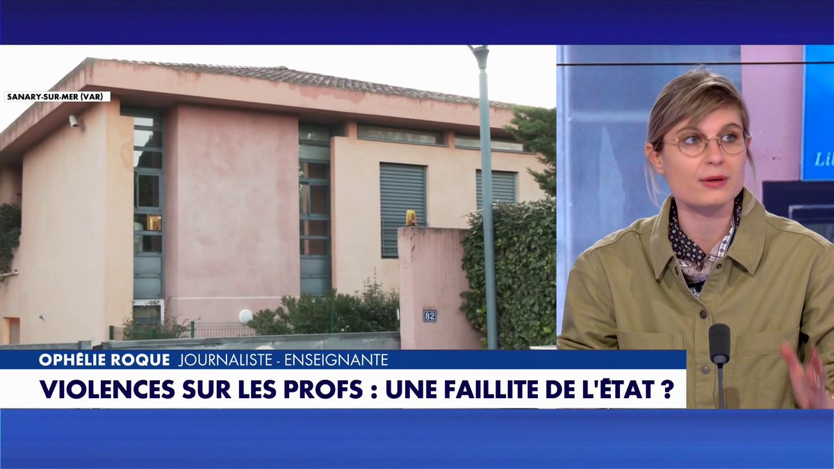 «Ces élèves méritent d'être scolarisés dans un bon cadre, avec un soutien derrière de psychiatre, avec des éducateurs spécialisés. Trop souvent, les professeurs font cours en devant gérer des cas qui ne sont pas gérables», a estimé Ophélie Roque dans #180MinutesInfo