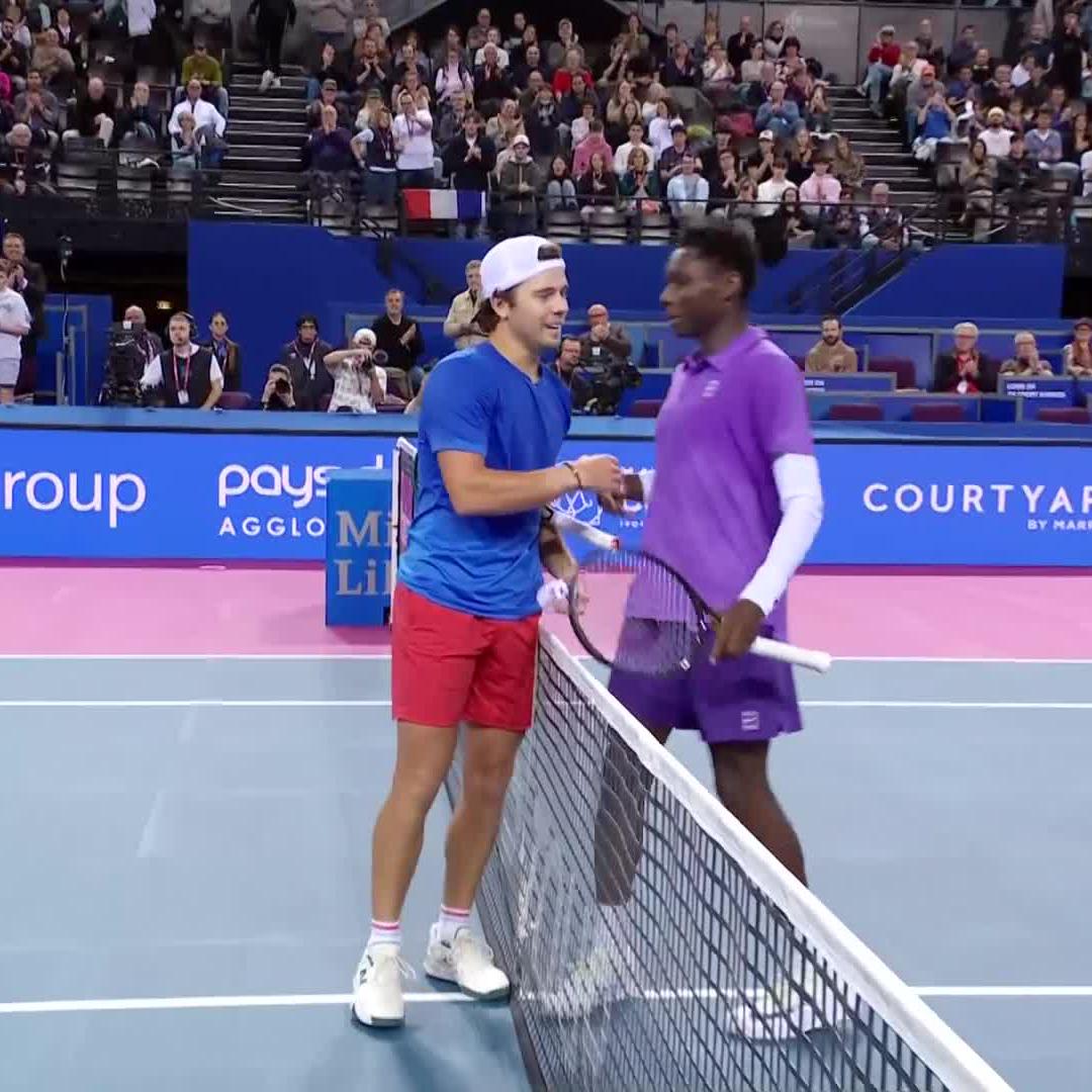 Kovacevic takes it 💪 The American fights back to beat 16-year-old sensation Kouame 6-7, 6-2, 6-2 #OpenOccitanie26