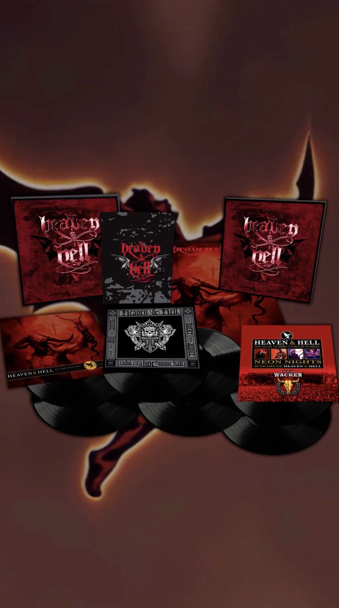 We're excited to announce Heaven & Hell, Breaking Out Of Heaven (2007-2009) will be released on 27th March 2026. This deluxe box set is the full discography of the 3rd act from Ronnie, Tony, Geezer & Vinny. Watch a new HD upgrade of the Bible Black video & pre-order