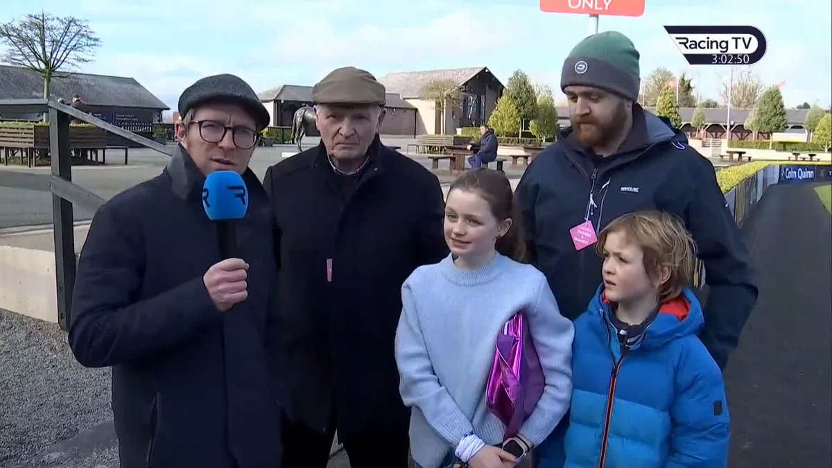 ❤️ Great to meet young James Nagle - who Punchestown winner James The Brave is named after! A lovely story and many congrats to all of the Red Strand Syndicate 👏