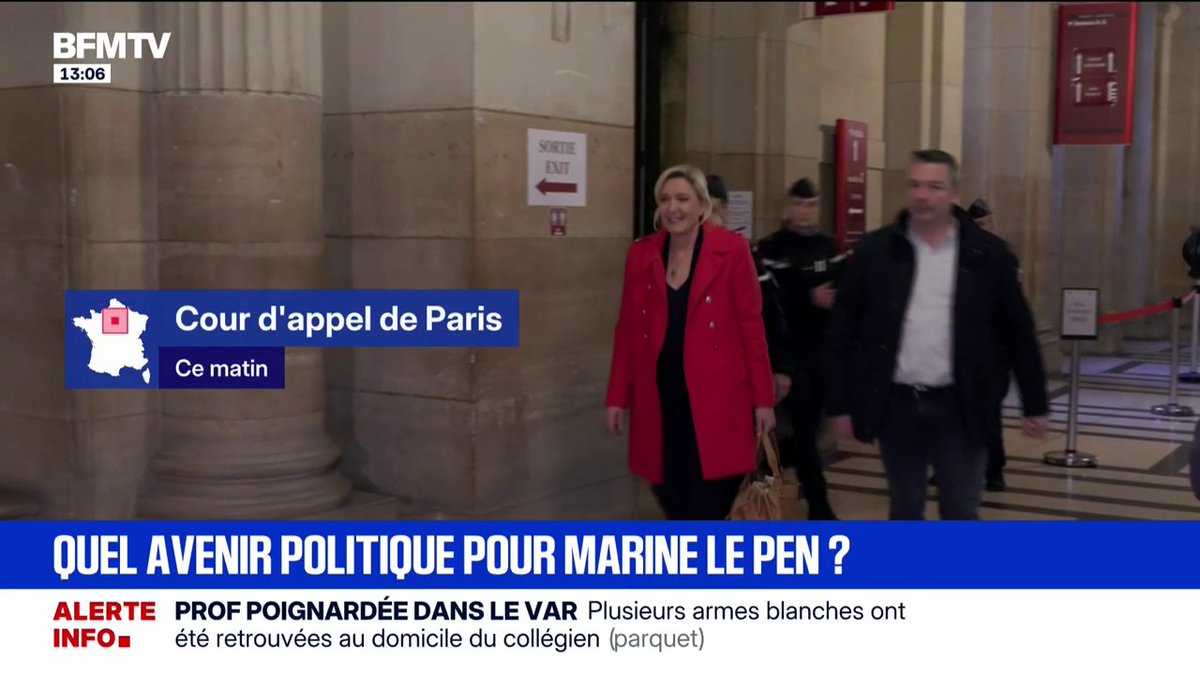 Le 3eme scénario défendu par Vincent Vantighem est faux. Si la Cour de cassation casse l’arrêt d’appel, la décision de condamnation de première instance à 5 ans d’inéligibilité avec exécution provisoire demeure et donc Marine Le Pen reste inéligible.