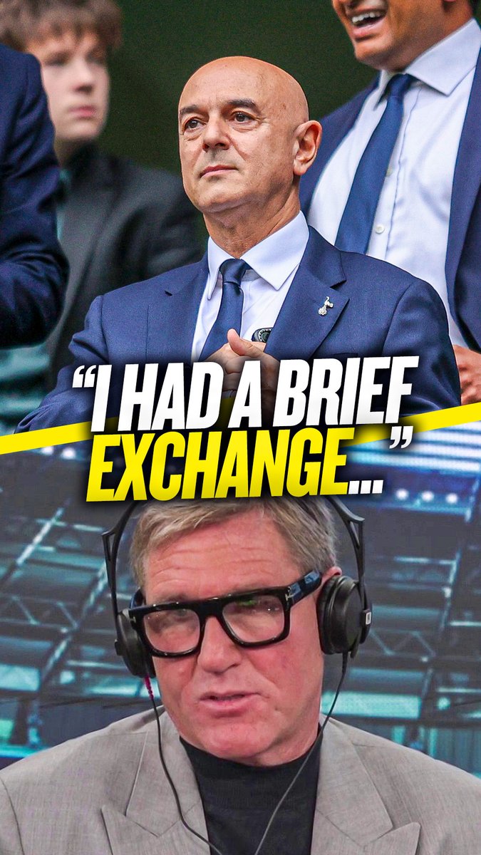 🗣️ "I had a very brief exchange with Daniel..." ❌ "He thinks that these guys don't have the dough!" Simon Jordan reveals what Daniel Levy told him about reports that he's set to sell his #THFC shares! 👀