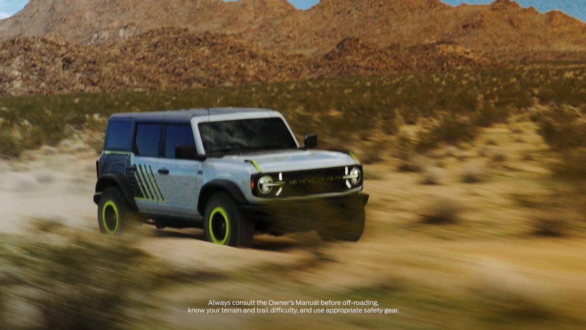 Inspired by years of hard-fought King of the Hammers competition in Johnson Valley where Vaughn Gittin Jr., Loren Healy, and the RTR Vehicles Team have earned victories: Bronco RTR delivers competition-inspired capability and Ready to Rock confidence straight from the Ford factory.