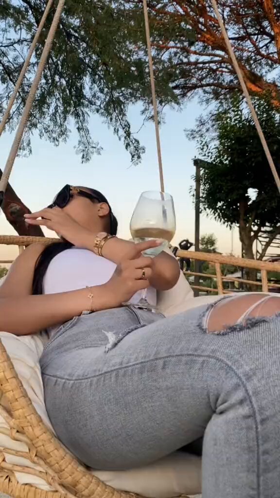 “Your Senator Is The Problem, Direct Your Anger At Him, Not Me.” ~ Leshaan Dagama, The South African Socialite Seen Receiving a Foot Massage From Senator Adams Oshiomhole, Responds To Nigerians Attacking Her.